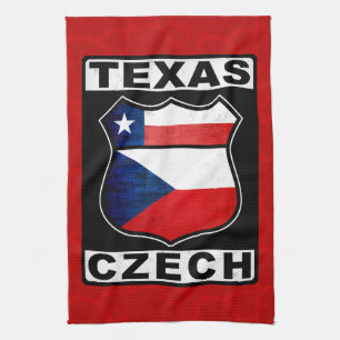Texas Tschechischer Teetuch Handtuch