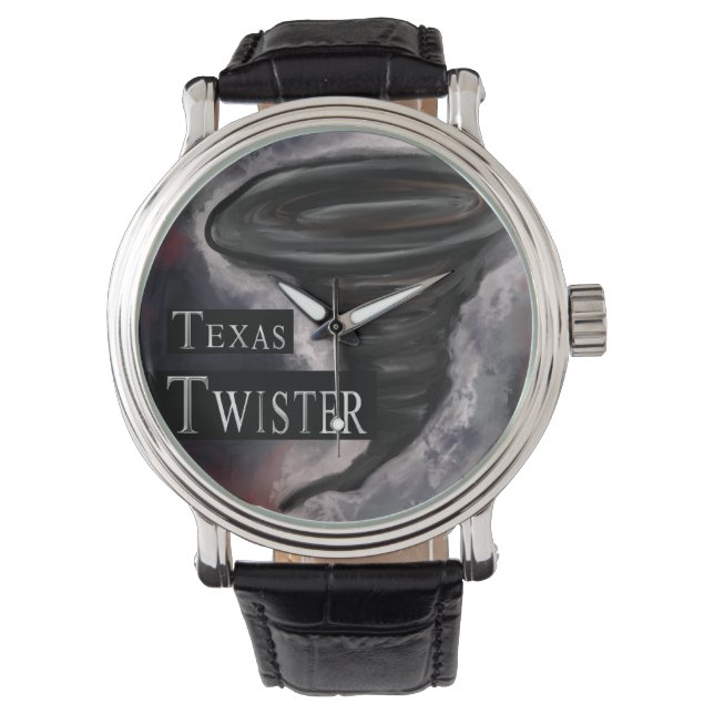 TEXAS TWISTER ARMBANDUHR (Vorderseite)