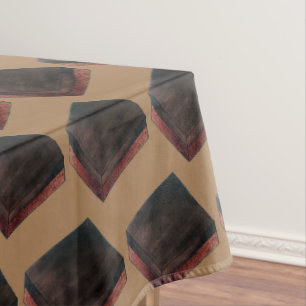 Texas TX Chocolate Sheet Cake Texan Food Dessert Tischdecke