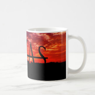 TEXAS UNTER SONNENUNTERGANG KAFFEETASSE
