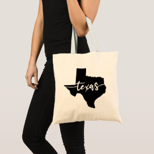 Texas USA Staat Map Tragetasche