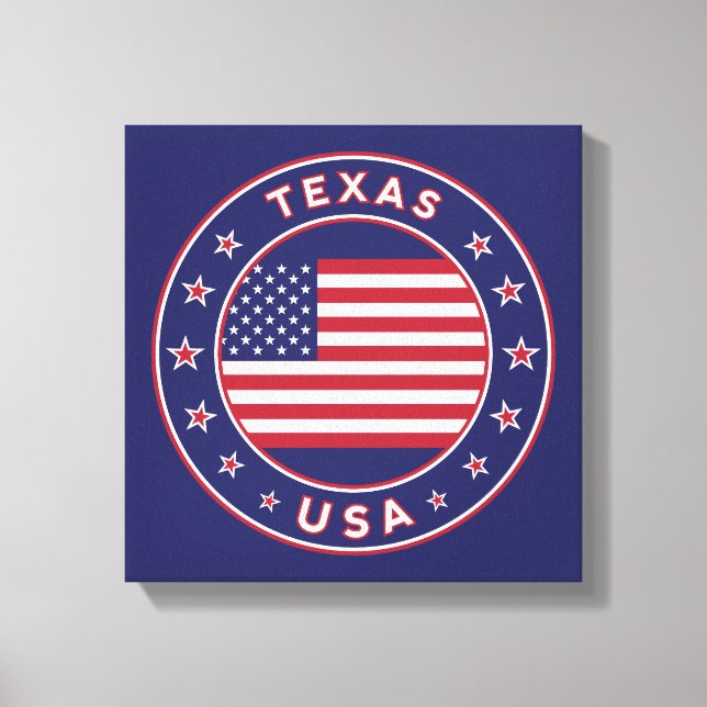 Texas, USA Staaten, Poster, Leinwand (Vorderseite)