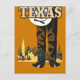 Texas USA Vintage-Reisepostkarte Postkarte
