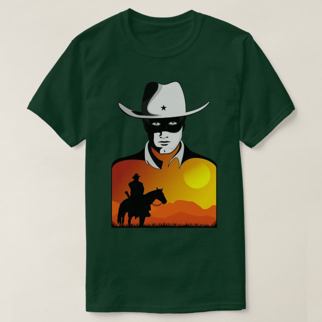 Texas Vibes Sunset Vibes Patrol T-Shirt (Design vorne)