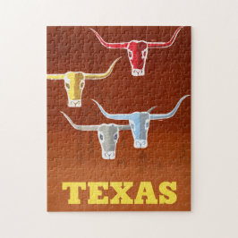 Texas Vintag Art Cool Historische Fotos Reisen Puzzle