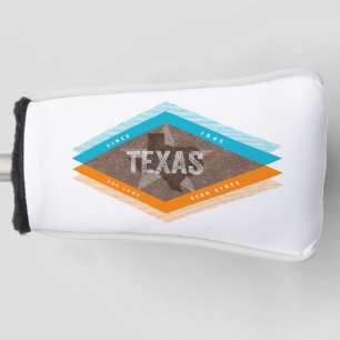 Texas Vintag Lone Star Staat Retro Vereinigtes Sta Golf Headcover