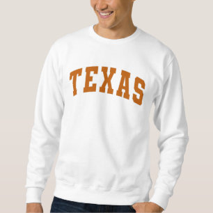 Texas Vintag Varsity Uni Style Sweatshirt
