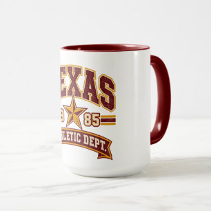 Texas Vintage Athletic Dept Marooner Becher Tasse