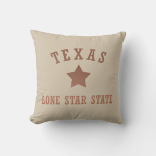 Texas Vintage Der Lone-Star-Staat Kissen