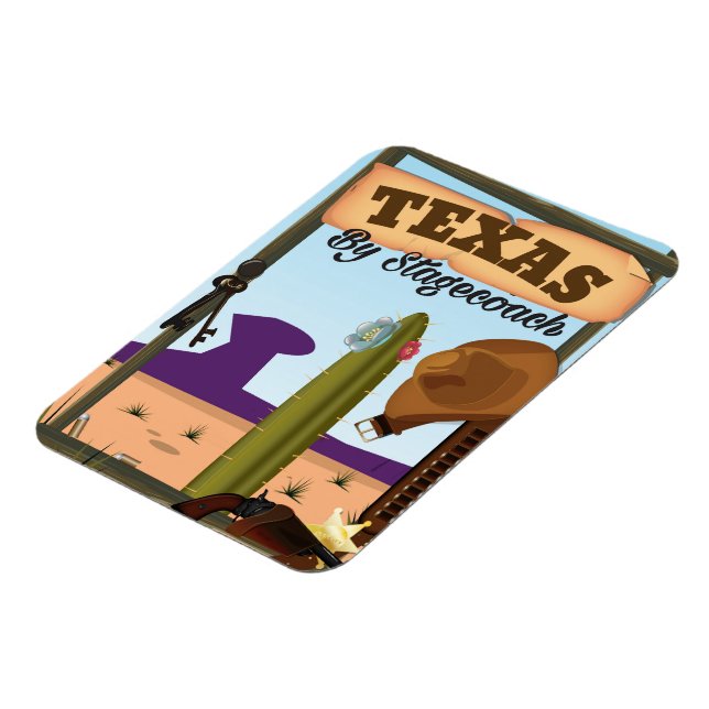 Texas von Stagecoach Magnet (Linke Seite)