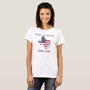 Texas vs Harvey, Texas gewinnt T-Shirt