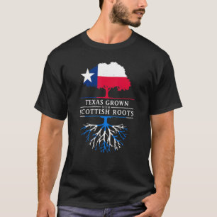 Texas wächst mit schottischen Roots Schottland Pri T-Shirt