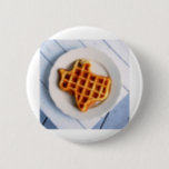 Texas-Waffel Button<br><div class="desc">Sie müssen nicht ein Texan sein,  zum dieser Waffel zu genießen.</div>