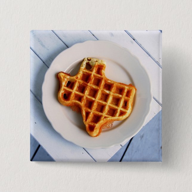 Texas Waffle Button (Vorderseite)
