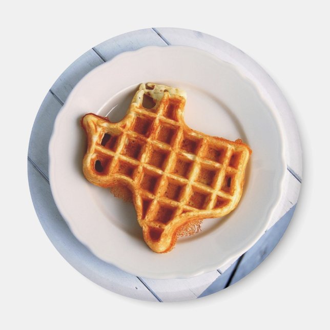 Texas Waffle Magnet (Vorne)