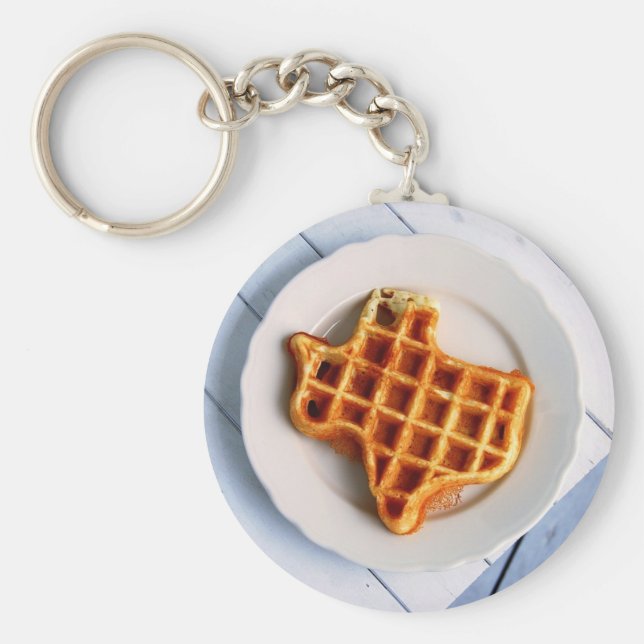Texas Waffle Schlüsselanhänger (Vorne)