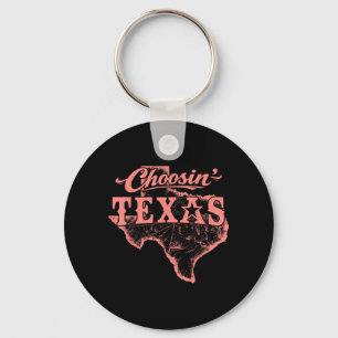Texas wählen Lone Star State of Mind Western Schlüsselanhänger