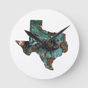 Texas Wall Clock Runde Wanduhr