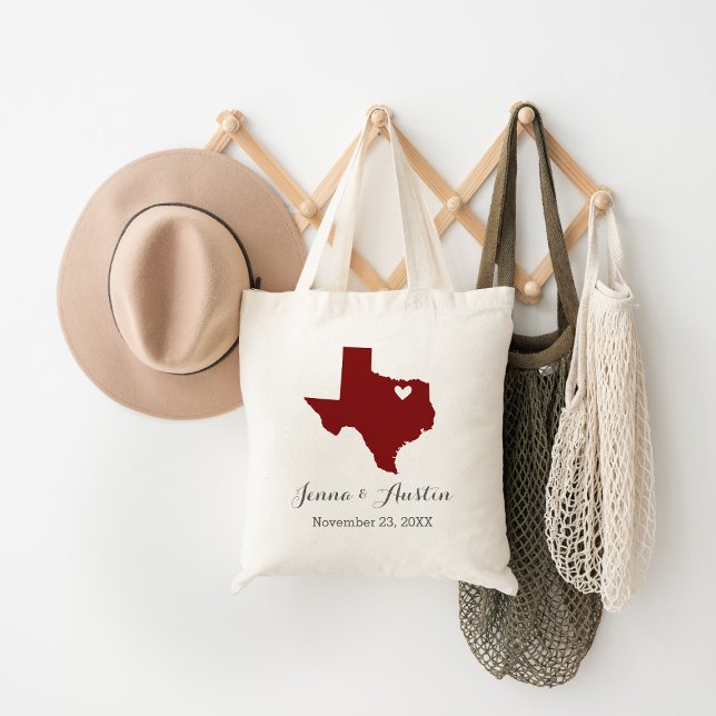Texas Wedding Welcome Tragetasche (Von Creator hochgeladen)