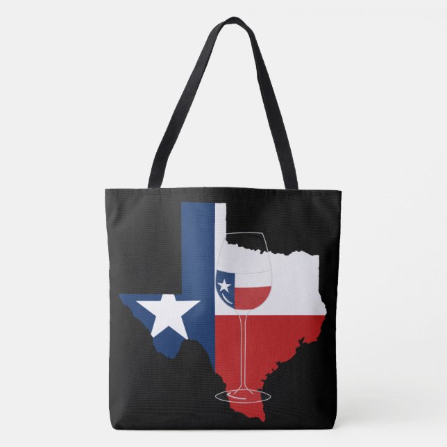Texas-Wein-Taschen-Tasche (Vorderseite)