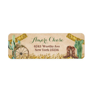 Texas Western Cowboy Rustic Geburtstagsrede