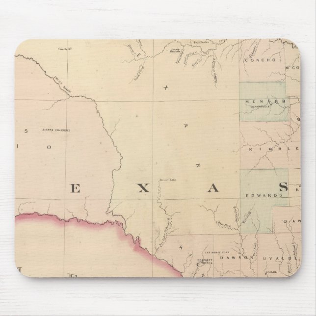 Texas, Western Mousepad (Vorne)