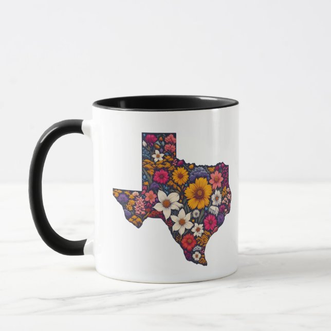 Texas-Wildblumen Tasse (Links)