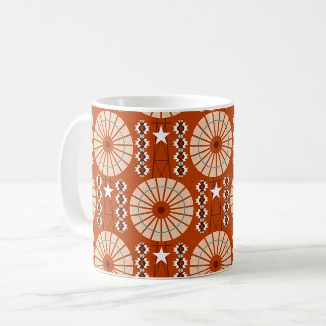 Texas Windmill Kaffeetasse (Vorderseite Links)