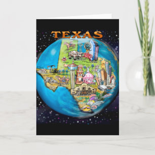 Texas World Card Karte