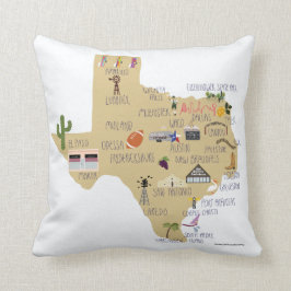 Texas-Wurfs-Kissen Kissen