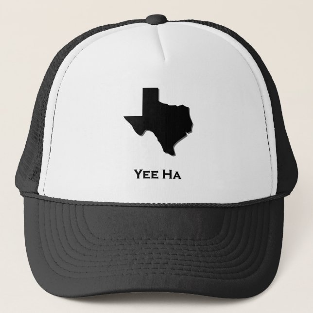 Texas Yee Ha Truckerkappe (Vorderseite)