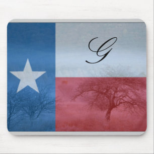 Texas zeichnete Mousepad ab