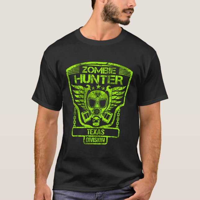 Texas Zombie Hunter T-Shirt (Vorderseite)