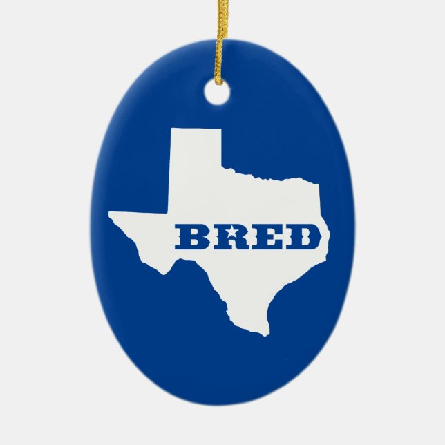 Texas züchtete keramikornament (Vorne)