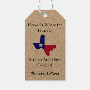 Texas Zuhause ist das Herz Geschenkanhänger