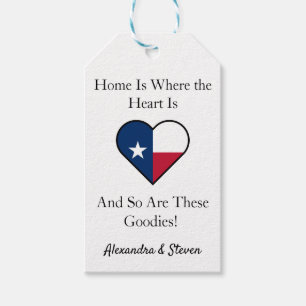 Texas Zuhause ist das Herz Geschenkanhänger