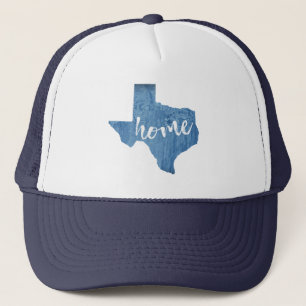 Texas Zuhause Wood Grain Truckerkappe