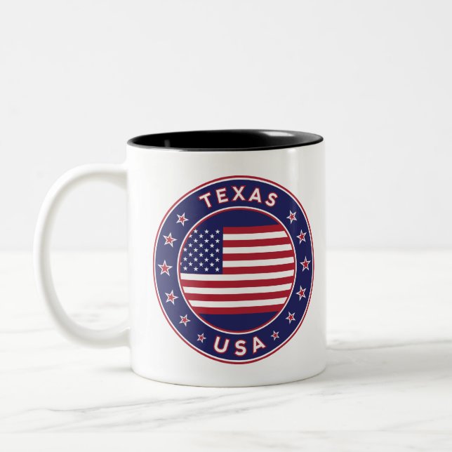 Texas Zweifarbige Tasse (Links)