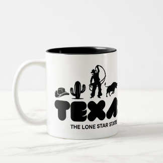 Texas Zweifarbige Tasse