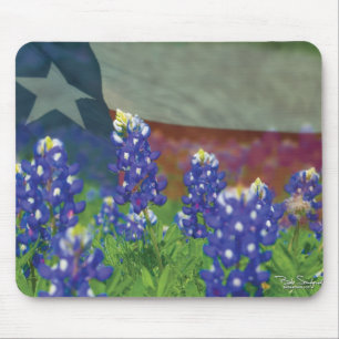 Texasbluebonnet-Mausunterlage Mousepad