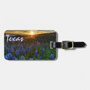 Texasbluebonnets-Gepäckanhänger Gepäckanhänger