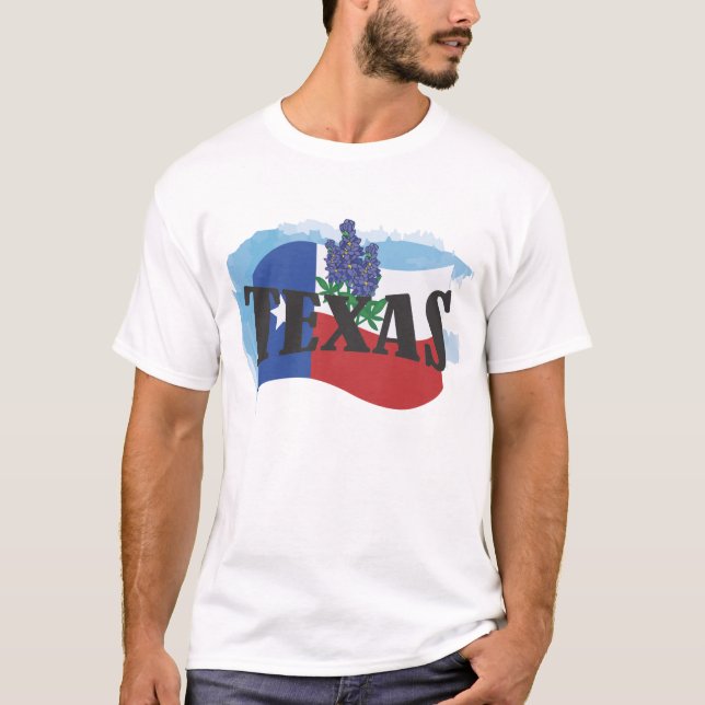 Texasbluebonnets-T - Shirt (Vorderseite)