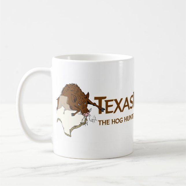 TexasHogHunter.com-Kaffee-Tasse Kaffeetasse (Links)