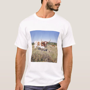 Texaslonghorn-Zucht (Foto) T-Shirt