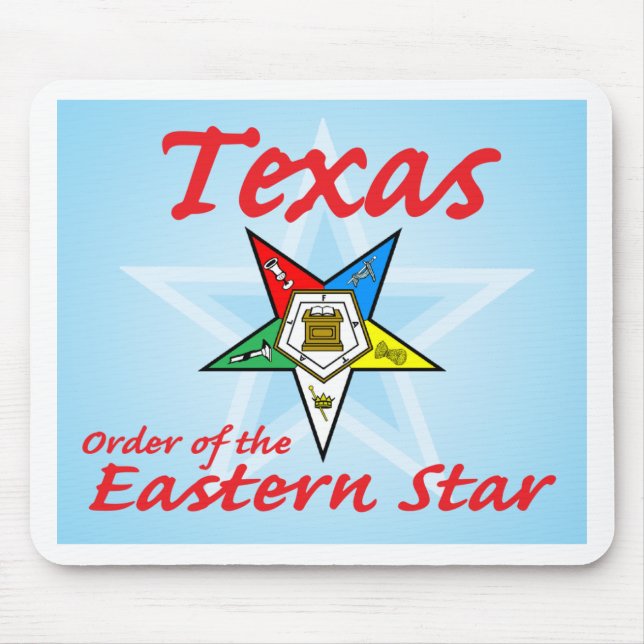 Texasoststern Mousepad (Vorne)