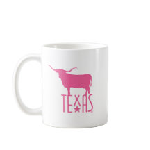 Texasymbole, Longhorn, rosa