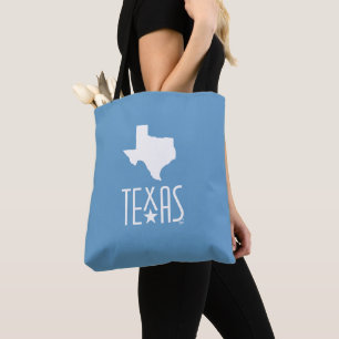 Texasymbole, Staat von Texas, blau
