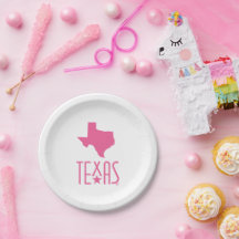 Texasymbole, Staat von Texas, rosa