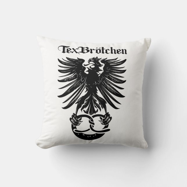 TexBrötchen-Kissen Kissen (Vorderseite)