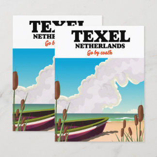 Texel Netherlands Reiseposter